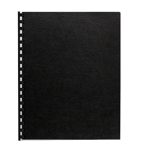 Linen Presentation Covers - Letter, Black, 20
